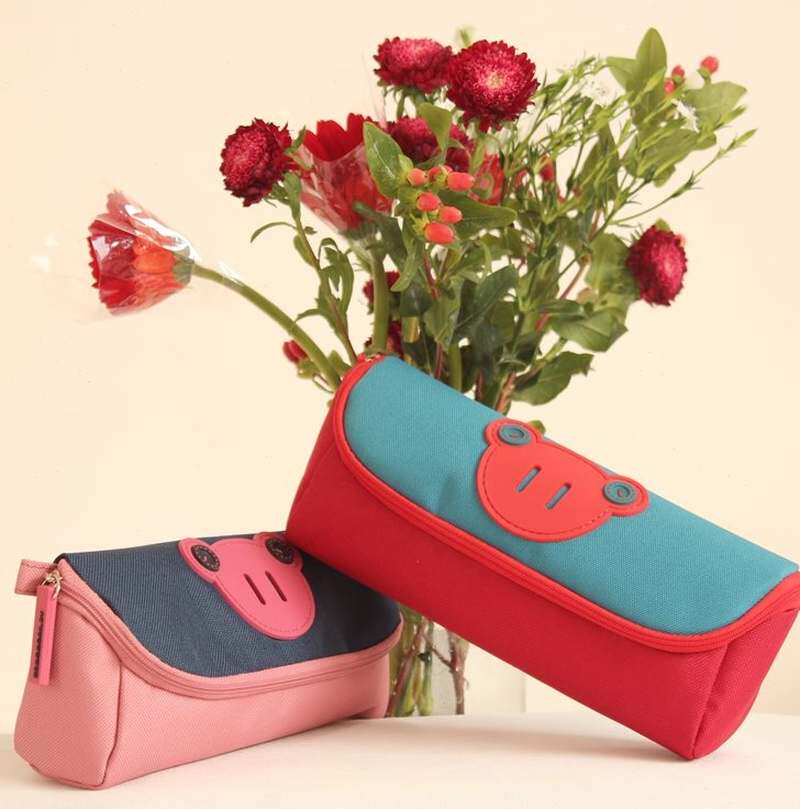 日韩简约创意女生可爱高中初小学生儿童大容量多功能笔袋文具笔盒