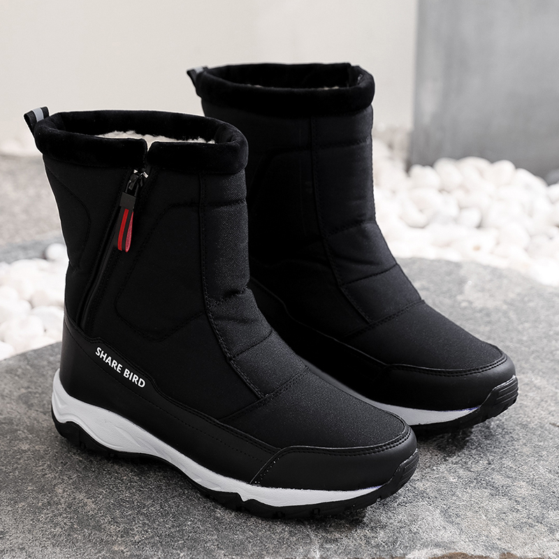 冬季户外男士雪地靴男加绒加厚棉靴子高筒男鞋棉鞋防水防滑保暖鞋