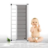 儿童防蚊防护一体隐形纱窗定制防盗安全磁吸推拉式 铝合金蚊网