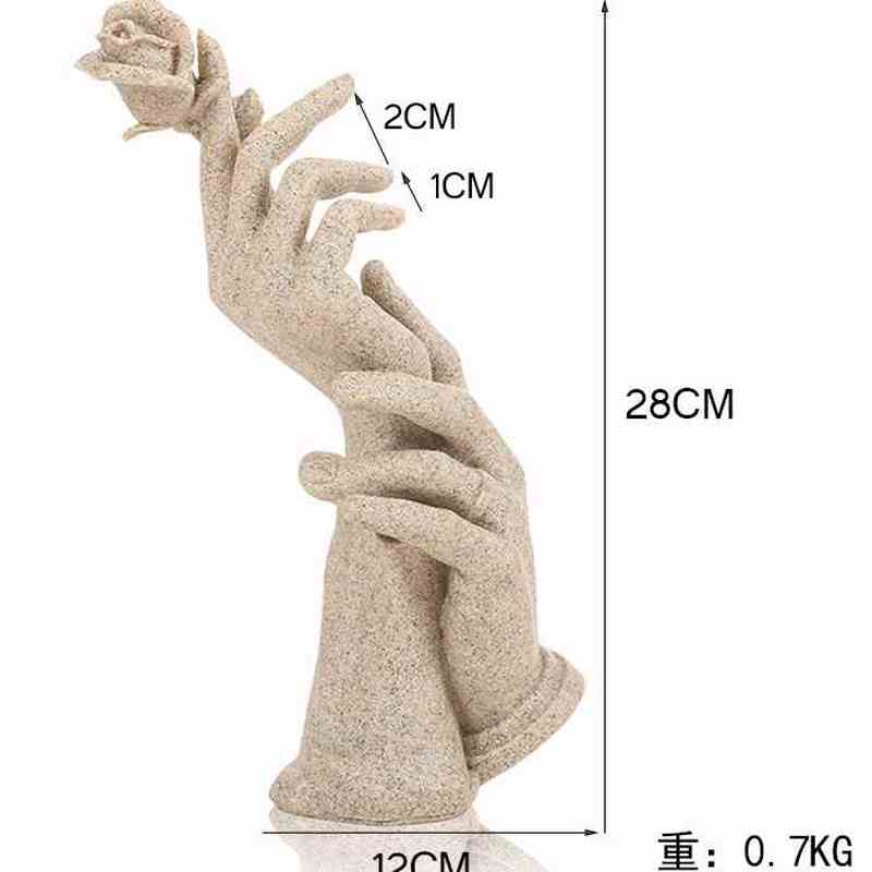 手模戒指收纳首饰架手串饰品架子北欧指环拍照摆件托珠宝展示道具