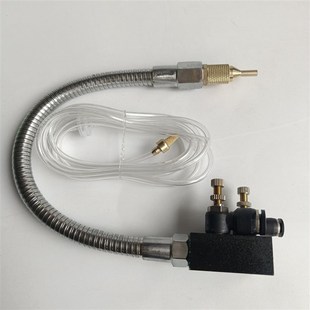 机床冷却喷雾器 金属管喷头油嘴 雕刻机气动配件双头喷嘴 喷Q雾