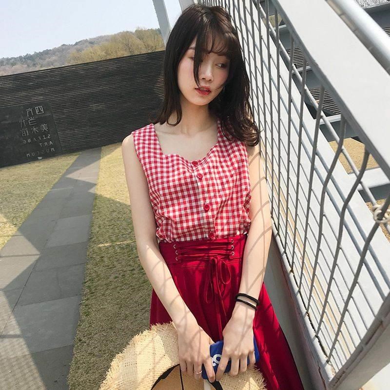 新品早春装气质复古网红炸v街洋气减龄御姐轻熟风女神范两Y件套装