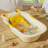 婴儿洗澡盆大号宝宝浴盆浴桶家用新生儿童用品小孩泡澡神器可坐躺