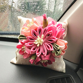 汽车香包香囊香薰摆件竹炭香袋车用百合香味持久车载除味大香薰包