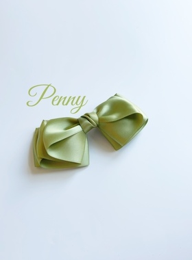 Penny.S佩尼手作多层蝴蝶结发夹发圈