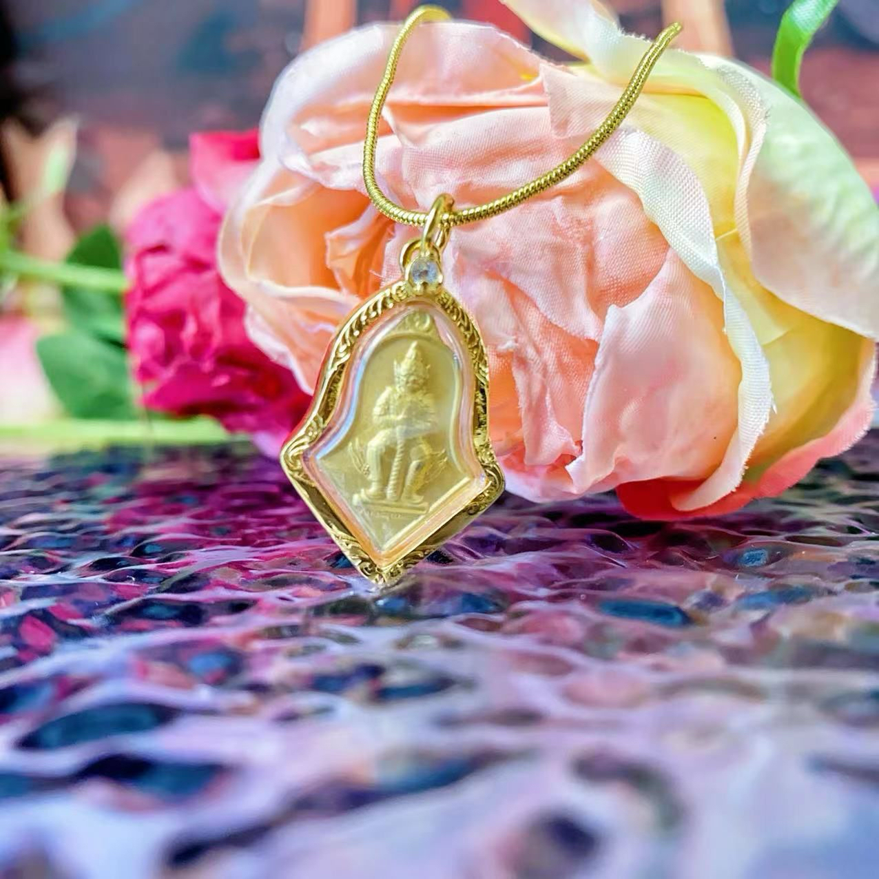 泰国特色手工艺品百位名师大会版提韵转韵祛小矮人精化慈厂原装