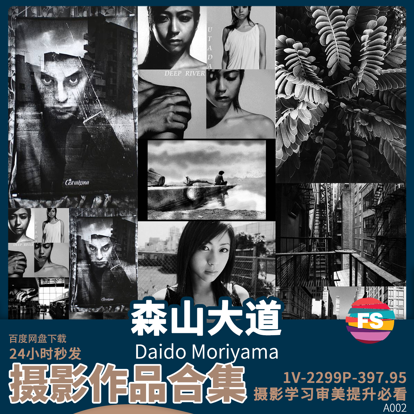 日系街拍艺术大师森山大道Daido Moriyama作品集纪录电子资料合集