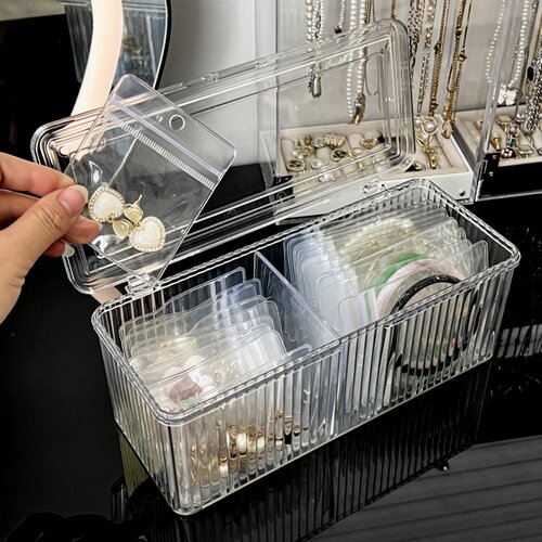便携式防氧化大容量戒指饰品盒子