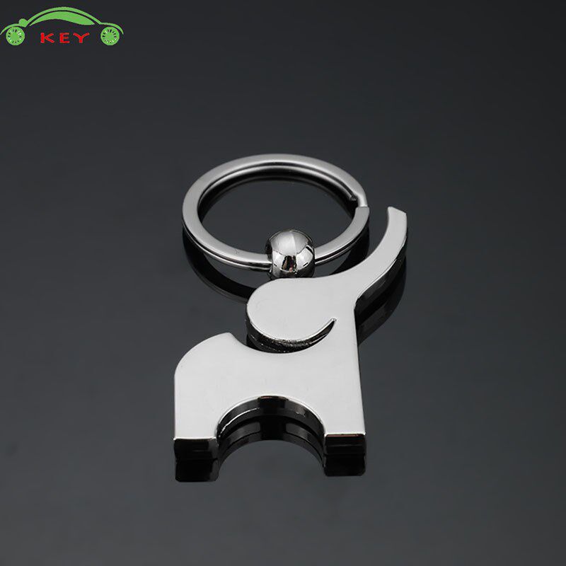 cute elephant metal car keychain auto animal motorcycle key