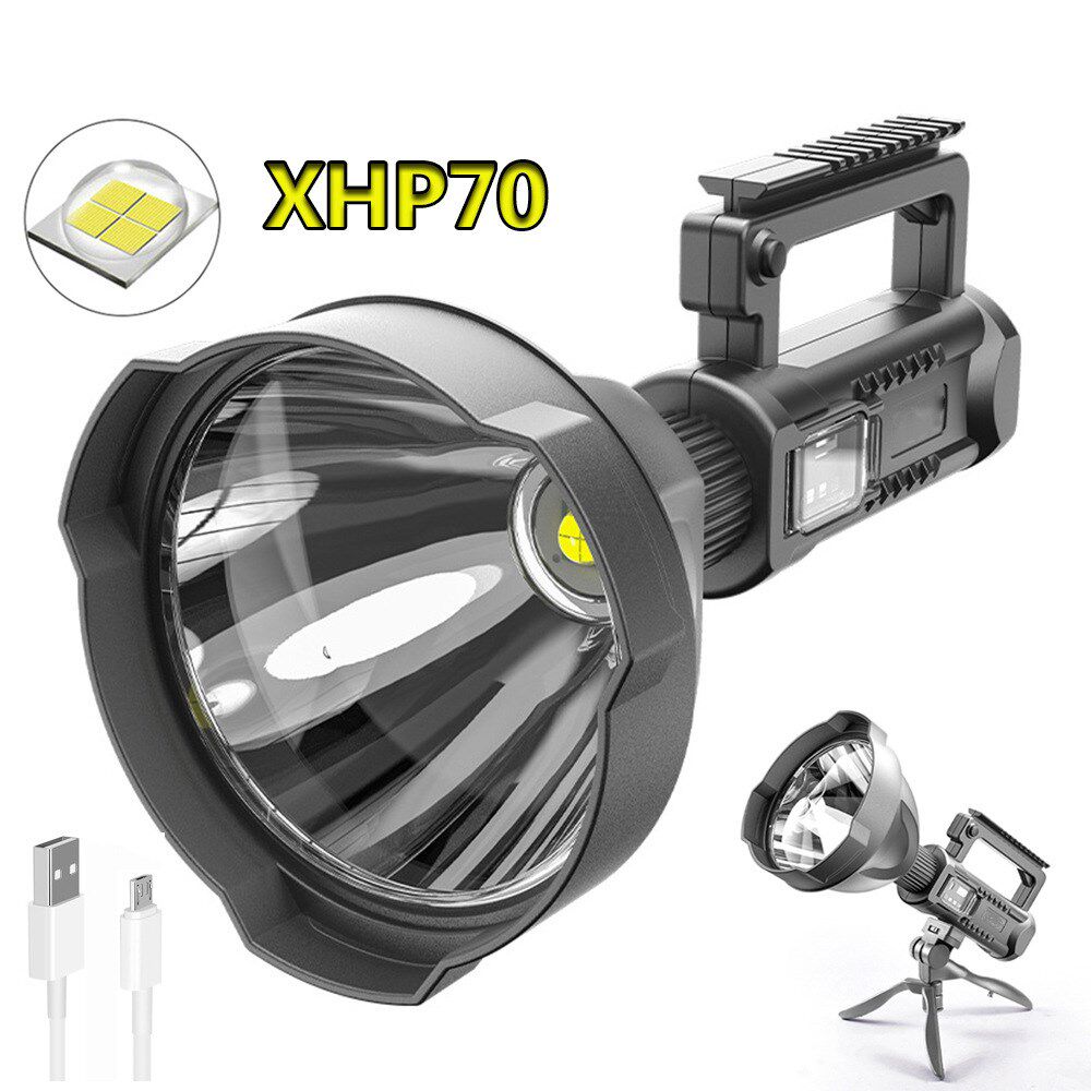 3000 lumen rechargeable lamp lantern spotlight flashlight wo