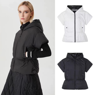 韩版高尔夫女装轻薄透气羽绒服户外运动防风保暖时尚简约连帽外套