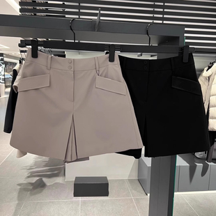 高尔夫女装休闲短裤夏季简约速干透气百搭高腰运动风裤裙舒适修身
