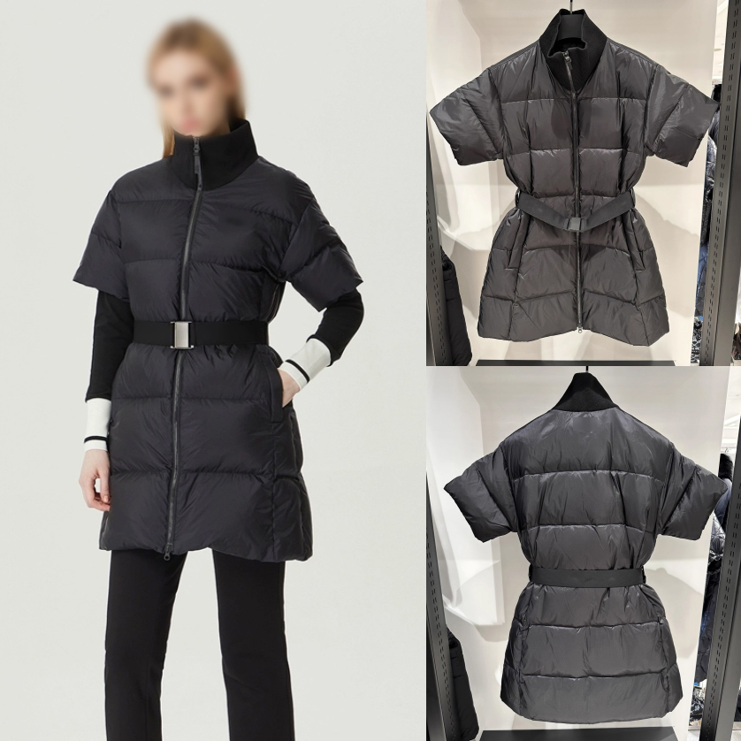 冬季新款高尔夫球服女时尚百搭中长款羽绒服气质减龄舒适保暖外套