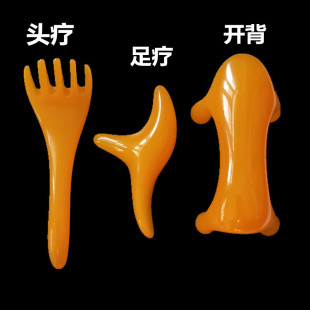 大号按摩爪子头部点穴器拨筋棒足疗三角雀动力开背狗刮痧虎伴手礼