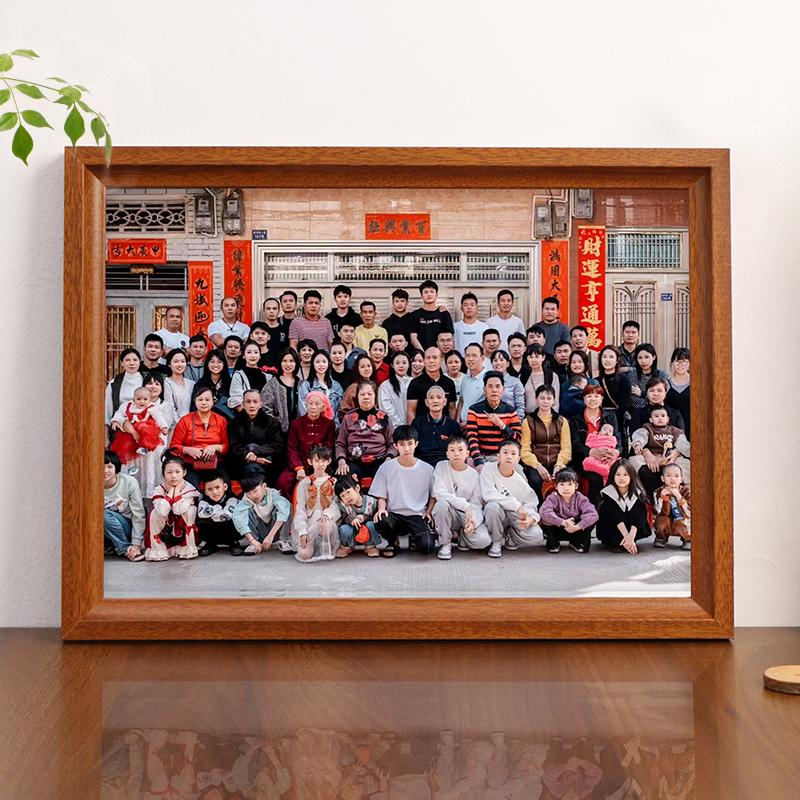 全家福水晶放大加打印照片