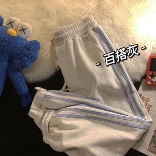 女童春装裤子运动裤2025新款中大童休闲裤儿童春秋炸街卫裤长裤潮