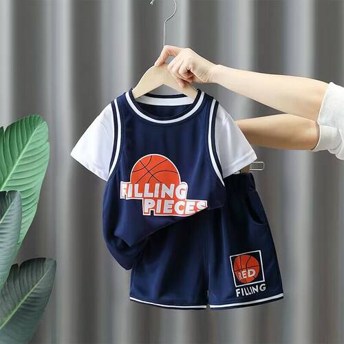 男童篮球服套装训练球衣运动服潮