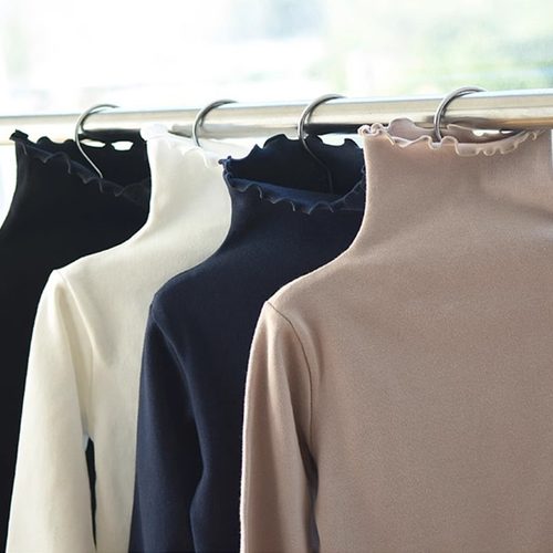 女童高领打底衫春秋冬儿童