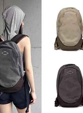 韩国新款 mschf25夏款水洗做旧工业复古拼接双肩包背包