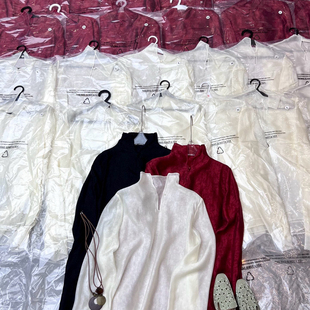 米米26年早春大货备足高级质感飘逸灵动双层立领小衫176642555