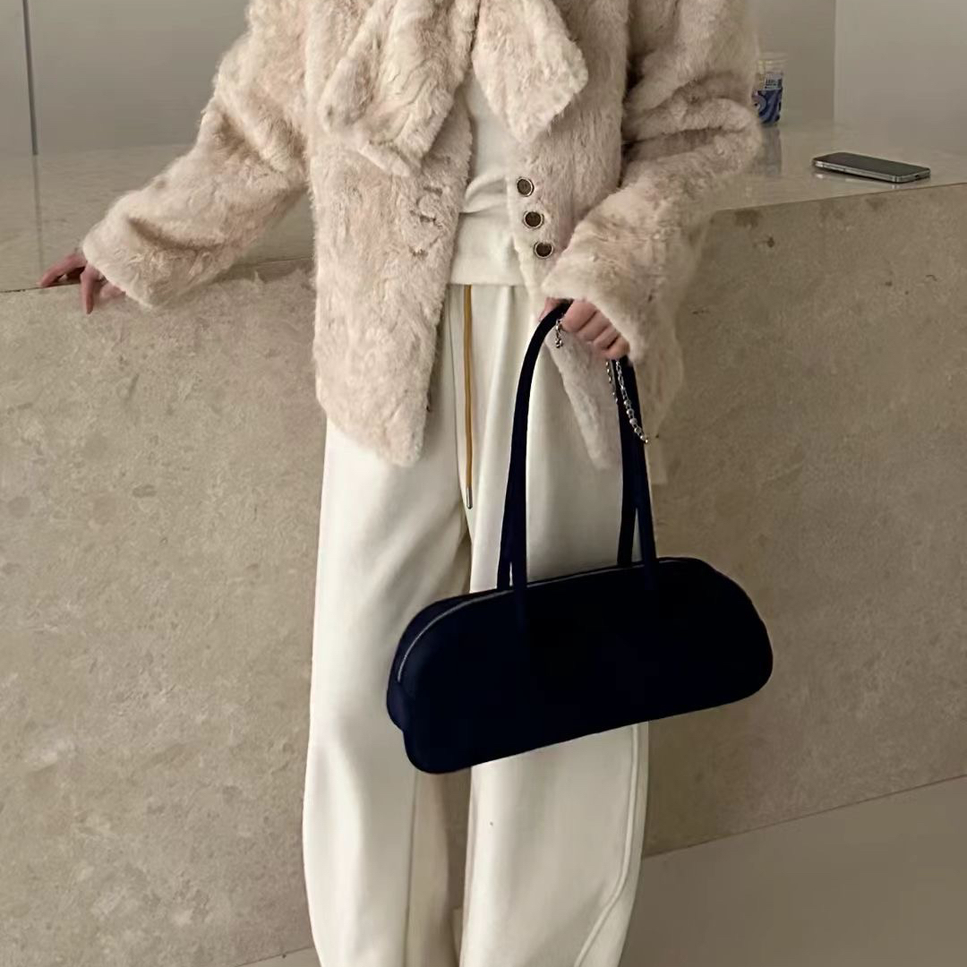 米米皮毛一体百搭短外套(配围巾)27B73149