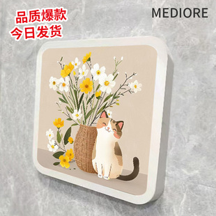 高端壁画浴室收纳柜洗澡放衣服卫生间壁挂折叠置物架防水免打孔