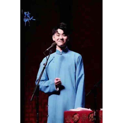 张云雷同款相声大褂 德云华服 大褂女中国风长袍马褂伴郎服演出服