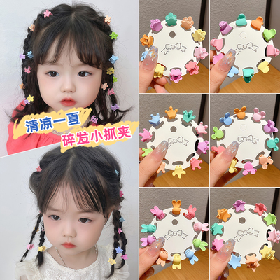 多巴胺糖果色女童卡通小发夹