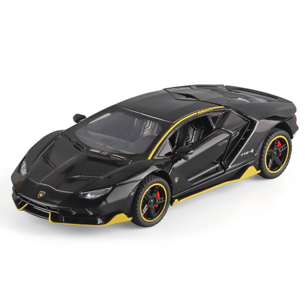 兰博LP770合金汽车声光模型玩具