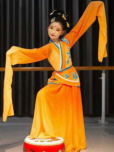 丽人行舞蹈服装古典舞女子飘逸百舞惊鸿水袖玉人演出服汉唐舞蹈服