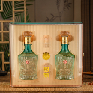 五粮仙林生态国鼎52度绿豆竹荪酒优级酒礼盒装