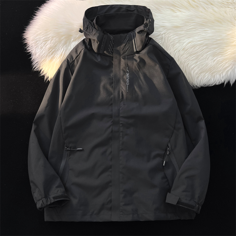 黑武士冲锋衣秋季宽松