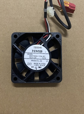 原装NMB 06015KA-12N-BT 12V 0.21A松X滚筒洗衣机电脑版散热风扇