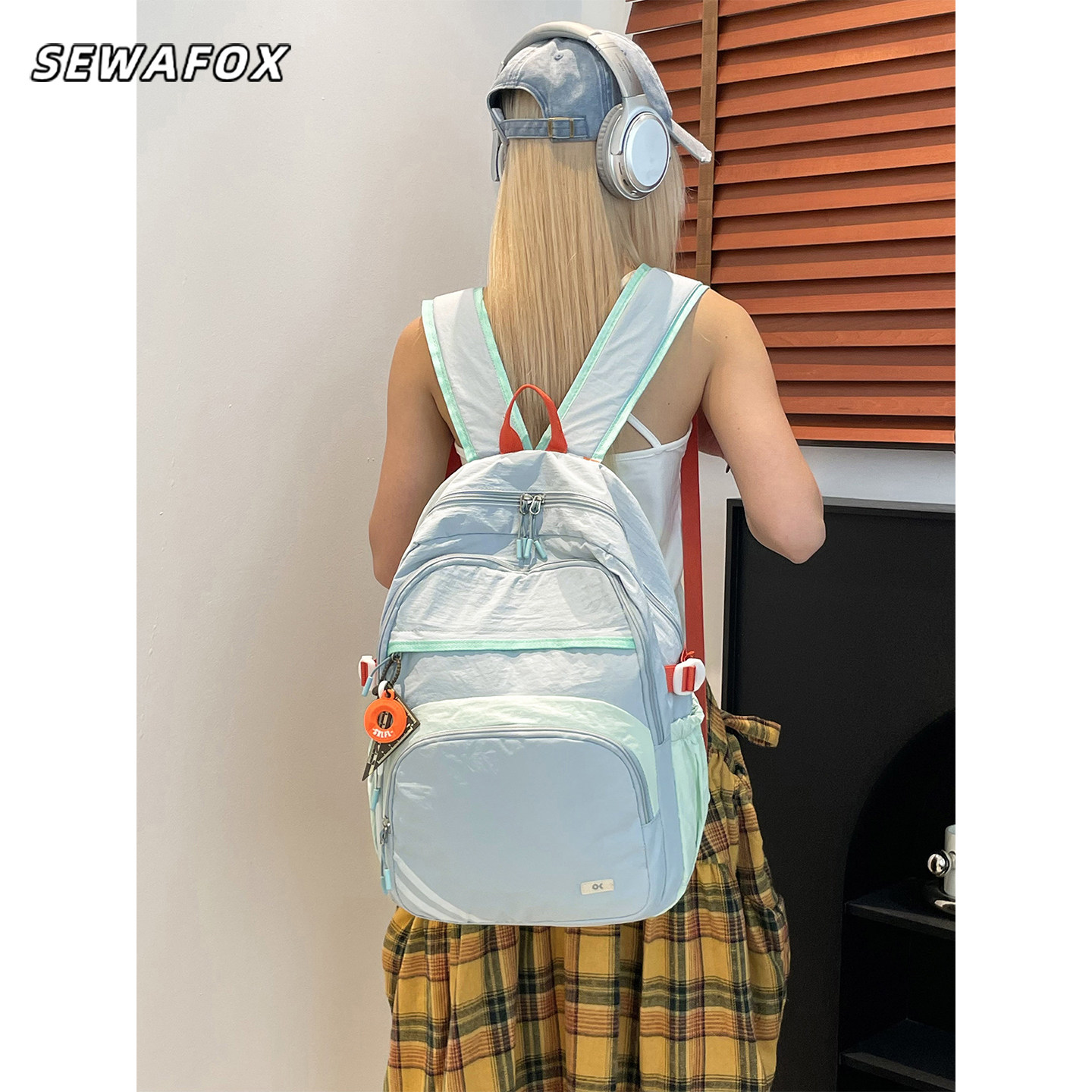 SEWAFOX塞瓦狐休闲轻便双肩包