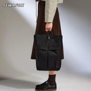 2026新款双肩包女简约休闲百搭背包男通勤电脑包轻便防水学生书包