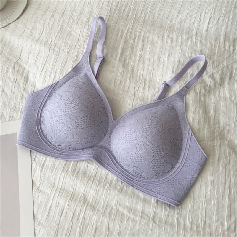 然夕内衣女小胸聚拢不空杯蕾丝性感胸罩无钢圈防下垂薄款无痕文胸,女士内衣/男士内衣/家居服,文胸,淘宝优惠券,粉丝福利购,淘宝优惠卷