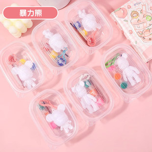 儿童DIY石膏娃娃手工涂鸦画画地推玩具幼儿园班级小礼品开学奖品