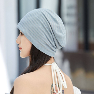 月子帽大头围帽子女睡觉可戴10月份产妇帽秋冬防风护头冷帽堆堆帽