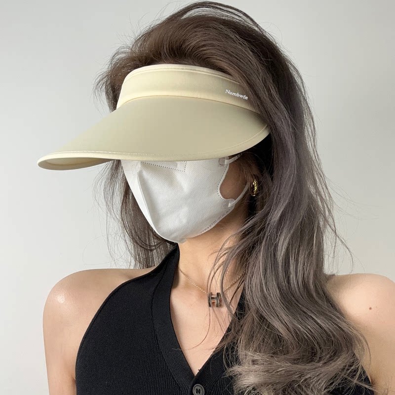 防晒帽子女士夏季骑车运动帽