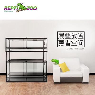 REPTIZOO爬宠缸生态缸蜥蜴变色龙饲养箱造景缸陆龟爬虫爬宠饲养箱