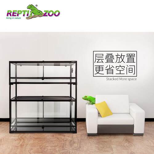 REPTIZOO爬宠缸生态缸蜥蜴变色龙饲养箱造景缸陆龟爬虫爬宠饲养箱