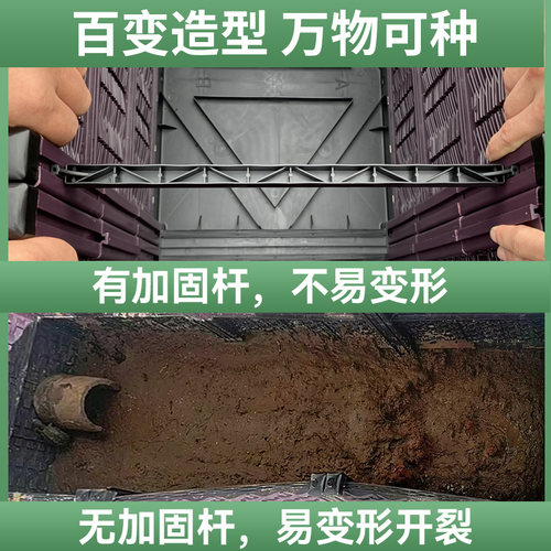 极速加深家庭阳台种菜盆楼顶专用种植箱长方形花箱大Y号户外塑料