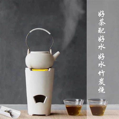 极速高温竹碳烧j烤木炭煮茶煲汤火锅功夫茶碳专用商用室内无烟耐