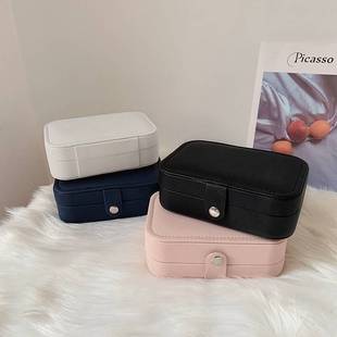 极速Jewelry Organizer PU leather Makeup CollectionU Box Beau