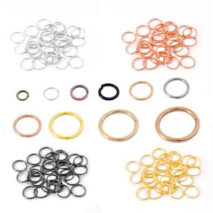 极速50-200pcs 3 4 n5 6 7 8 10 12 14 16 20mm Jump Rings DIY J