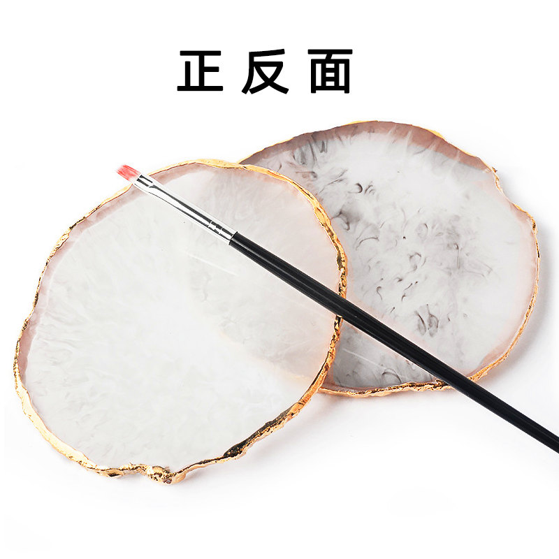 极速软性重彩油画棒亚克t力透明调色板刮刀肌理画调色盘树脂易清