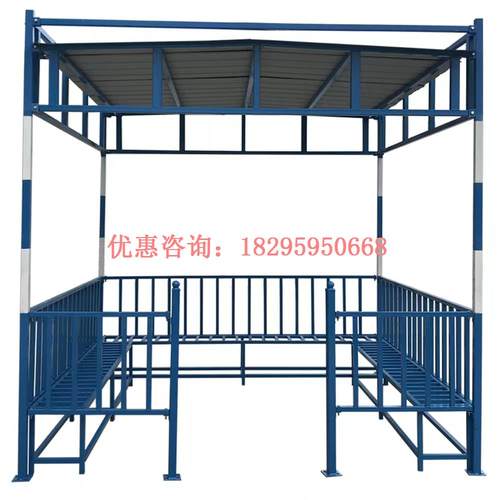 极速销建筑工g地茶水亭吸烟亭休息室通道小型攻丝机机械加工防护