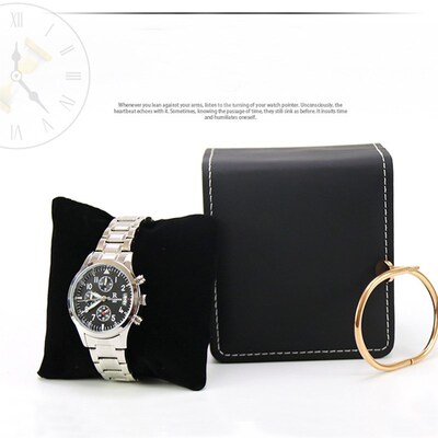 极速Luxury Pu Leather Watch Packaging Box Case DispVlay Hold