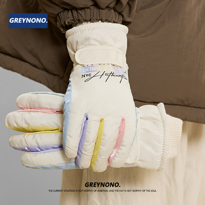 女士手套2025新款加绒加厚保暖