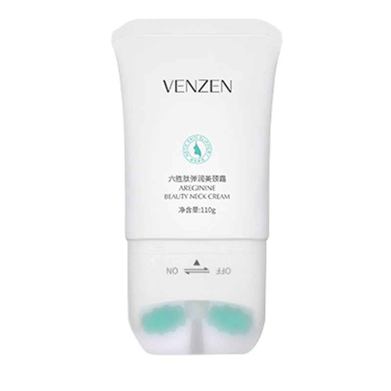 六胜肽颈纹霜官方旗舰店紧致亮皙美颈霜颈部护理提拉紧致祛皱纹去